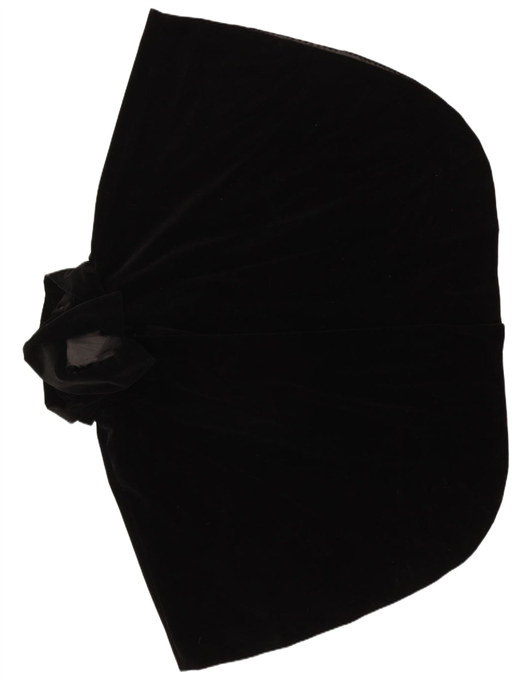 Vintage poncho frakke med åben hætte til kvinder One Size Sort