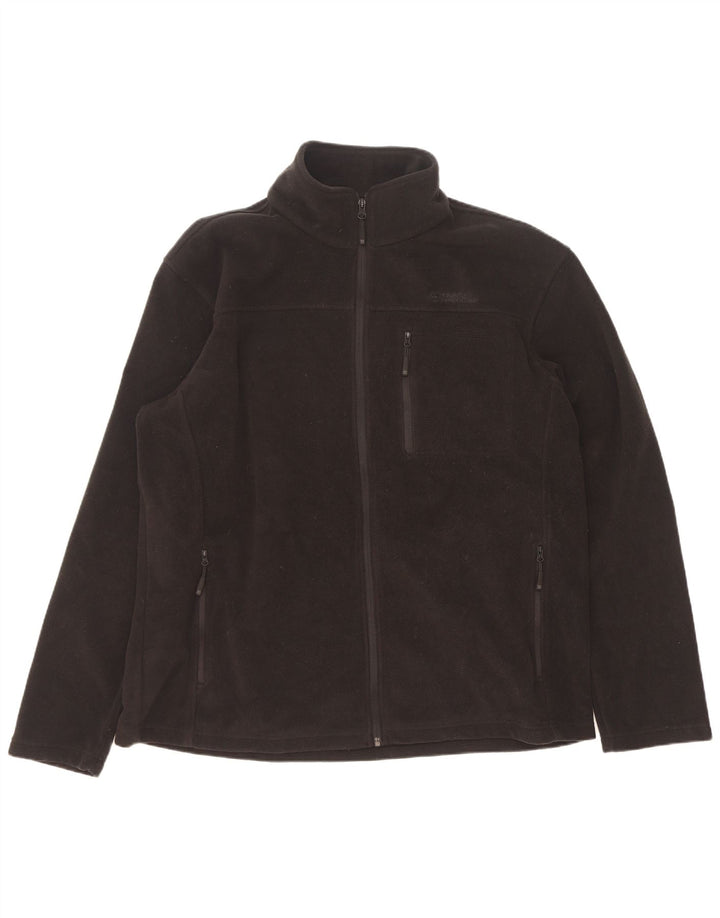 Mountain Warehouse Herre Fleecejakke UK 44 2XL Sort Polyester