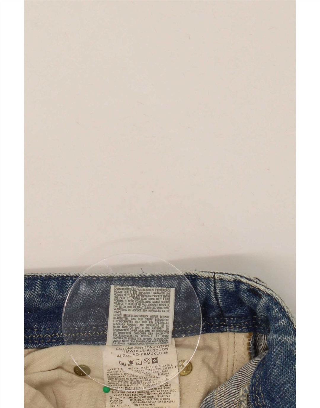 Diesel Dame Slim Jeans W29 L32 Blå Bomuld