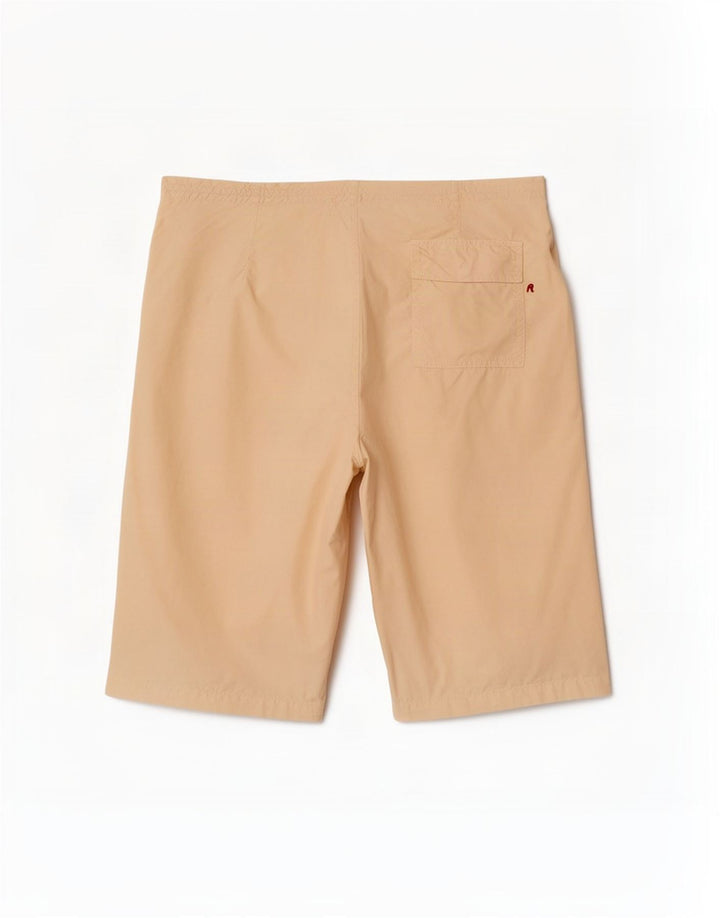 Replay Bermuda Shorts til kvinder W34 Large Beige Bomuld