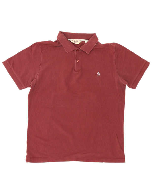 Penguin Heritage Slim Fit Polo Shirt XL Bourgogne bomuld