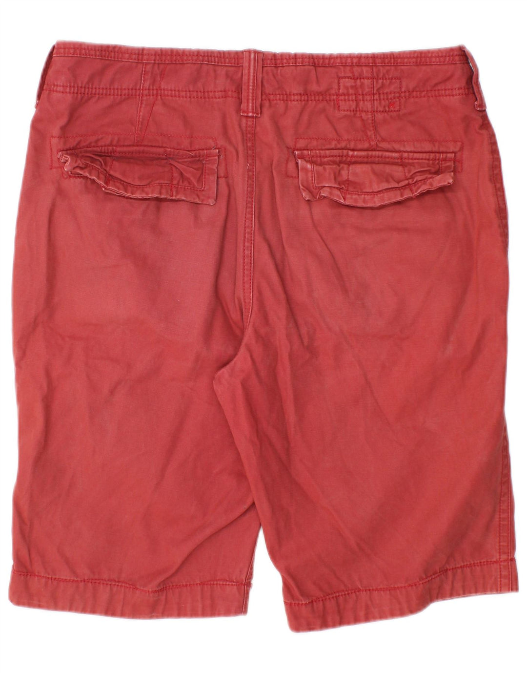 FAT FACE Chino Shorts til mænd W34 Large Red Bomuld