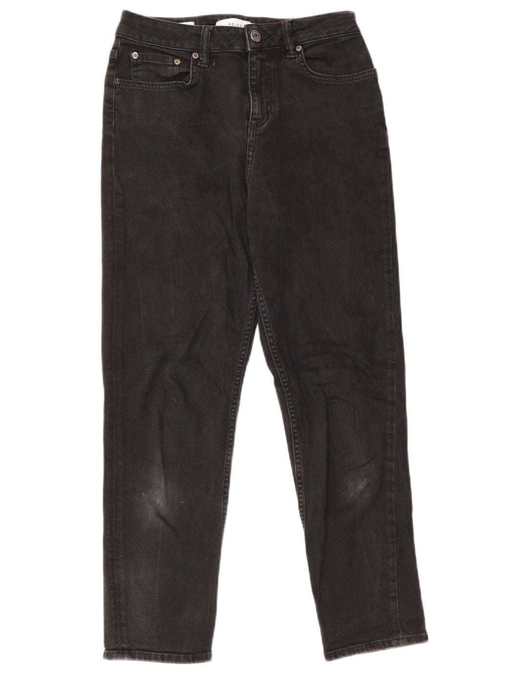 Reiss Slim Jeans til kvinder W27 L26 sort bomuld