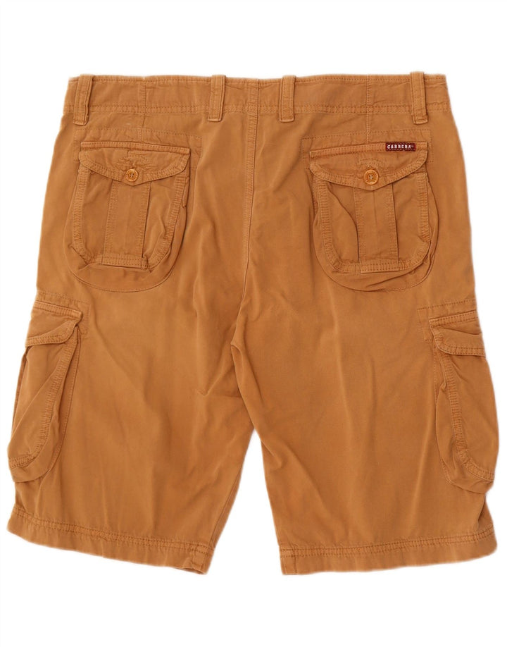 Carrera Herre Cargo Shorts IT 52 XL W36 Brun Bomuld