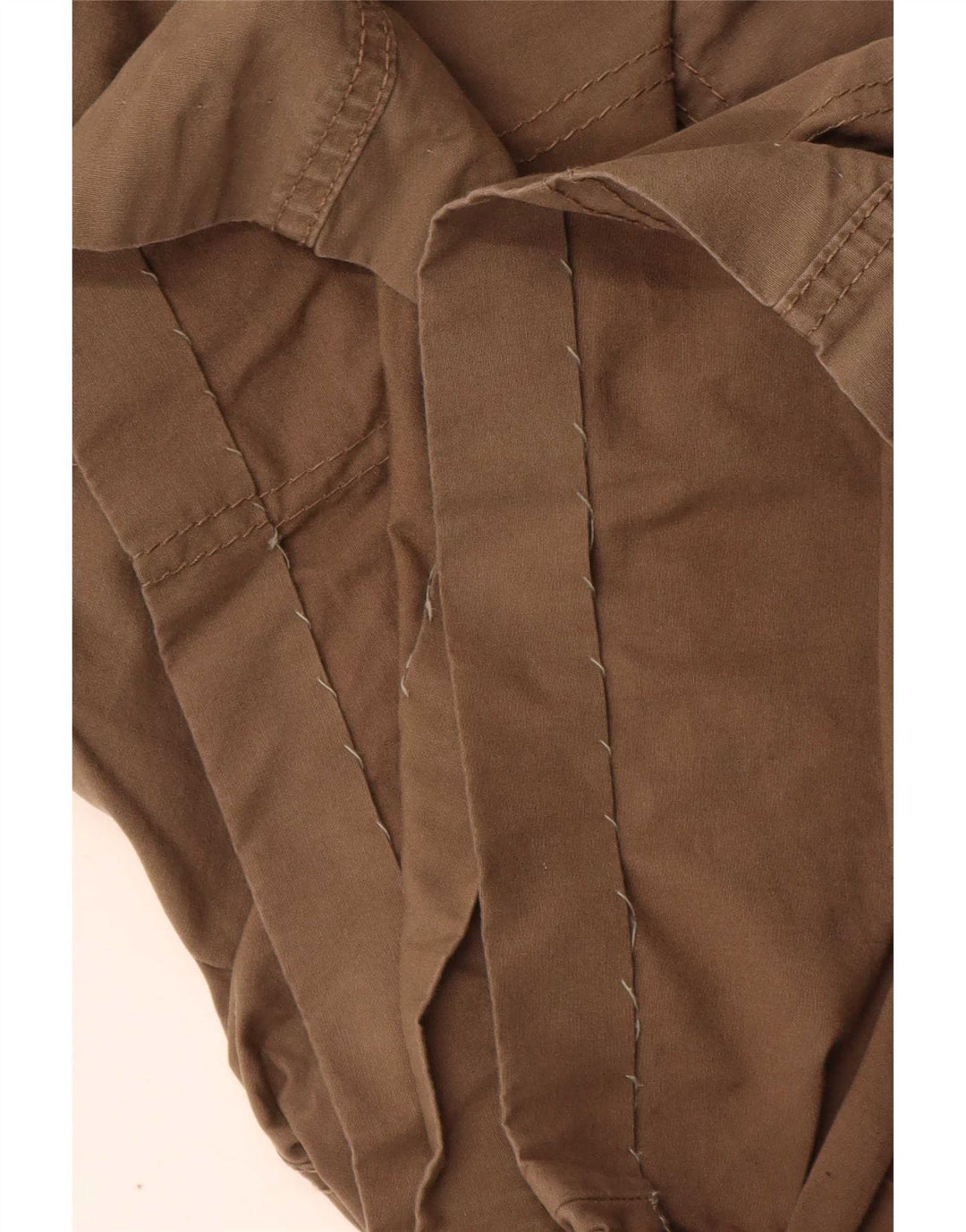 Marks & Spencer Cargo Shorts til kvinder UK 16 Large W34 Khaki Cotton
