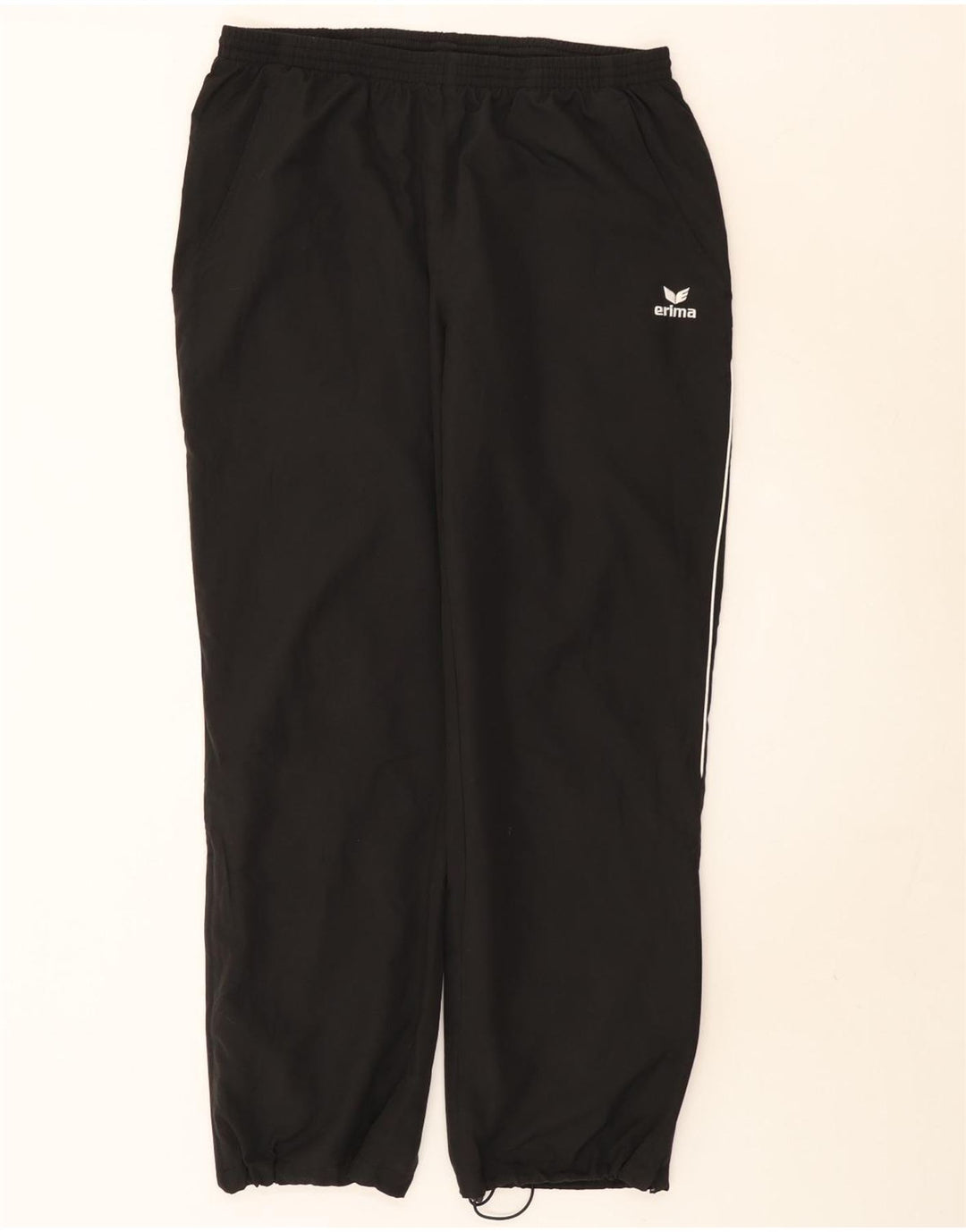 Erima fuld træningsdragt til kvinder UK 16 Large Black Colourblock Polyester