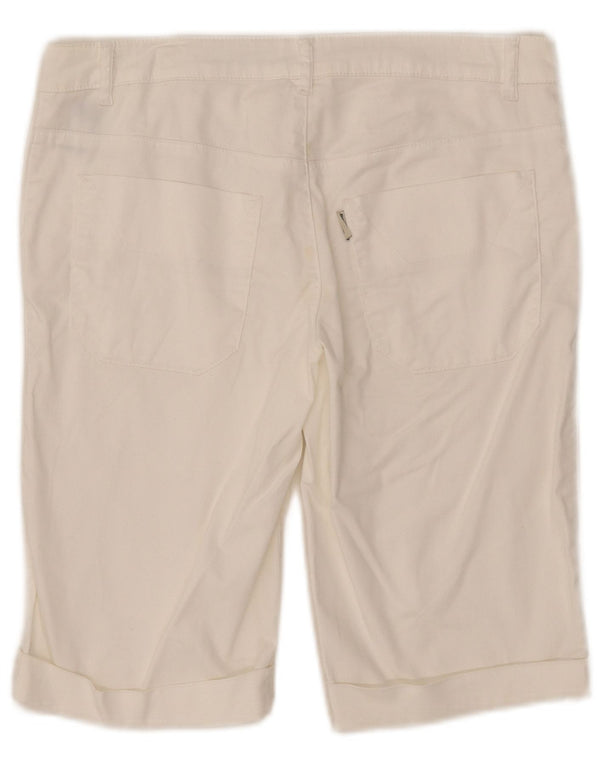 Jeckerson Casual Shorts til kvinder W29 Medium White Bomuld