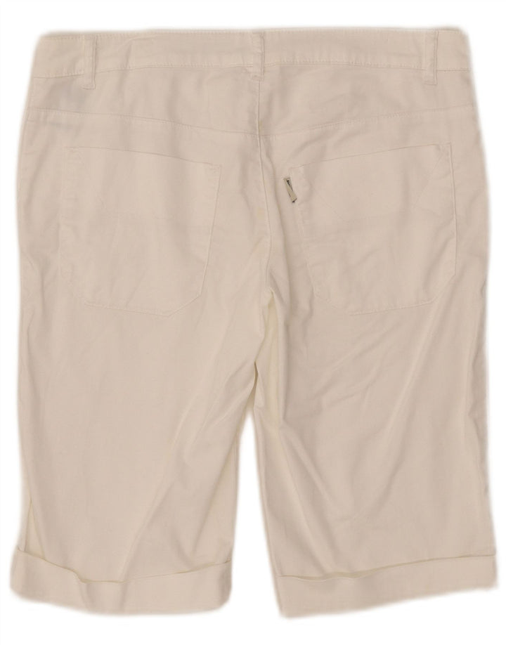 Jeckerson Casual Shorts til kvinder W29 Medium White Bomuld
