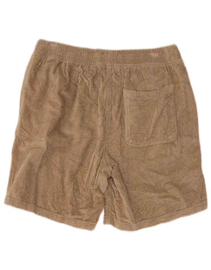 Jack & Jones Herre Corduroy Shorts Medium W36 Beige Bomuld