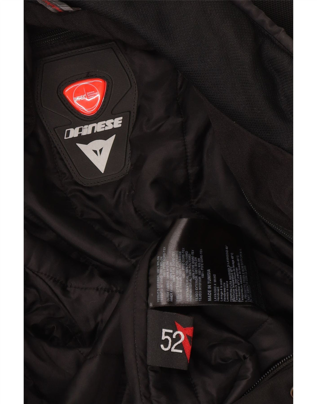 Dainese Herre Gore-Tex Graphic Racer Jacket EU 52 Large Black Colourblock