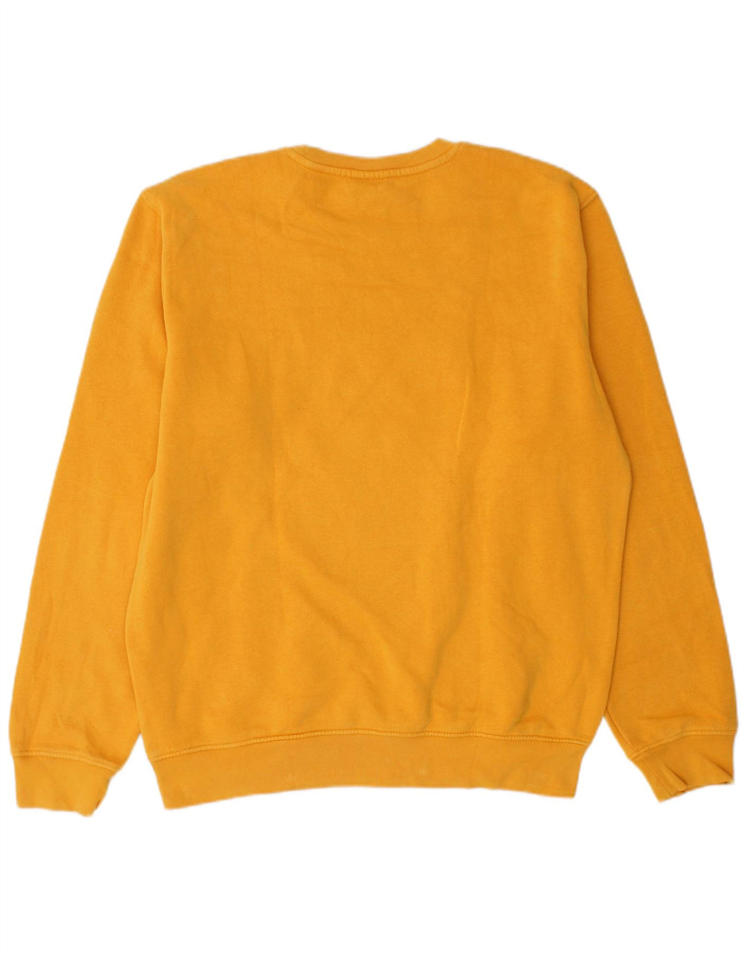 Champion Herre Grafisk Sweatshirt Jumper Medium Gul Bomuld