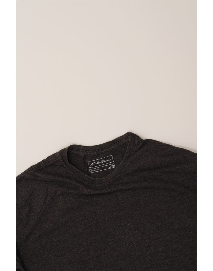 EDDIE BAUER Mens T-Shirt Top XL Grey Cotton Vintage Eddie Bauer and Second-Hand Eddie Bauer from Messina Hembry 