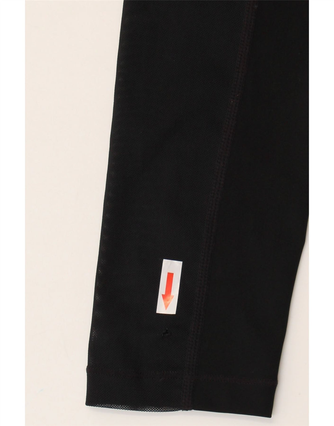 Nike Dame Dri Fit Grafiske Leggings UK 6 XS Sort Polyester