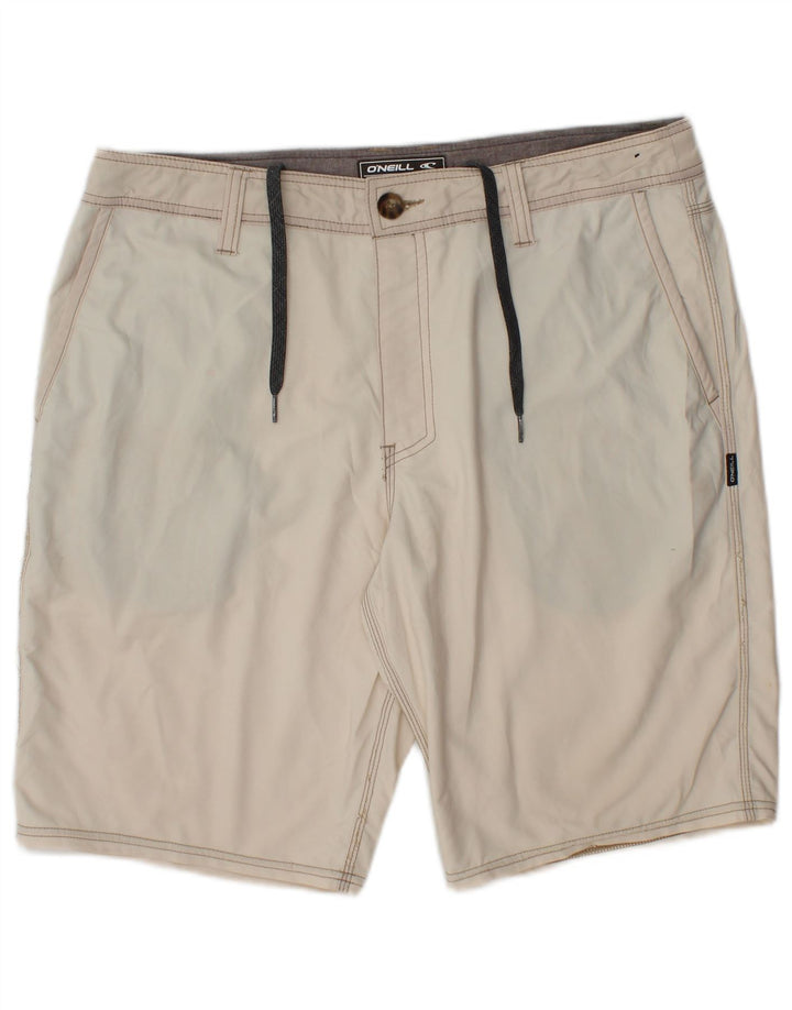 O'Neill Herre Chino Shorts W33 Medium Off White Nylon