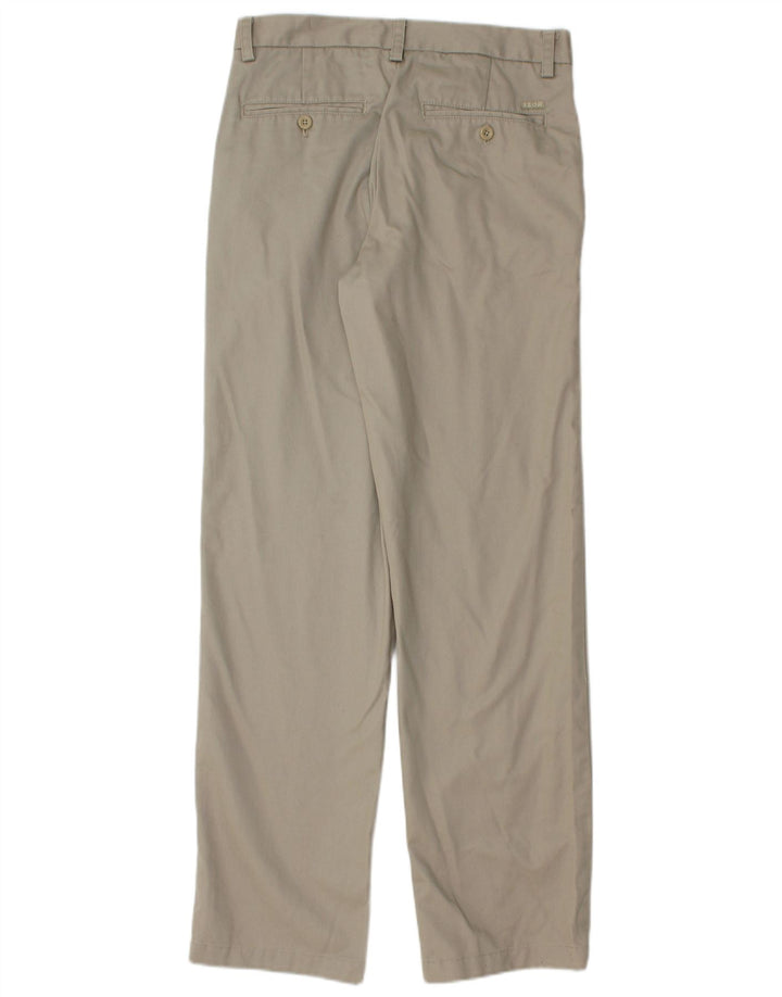 IZOD Straight Chino Bukser til mænd W29 L32 Beige Bomuld