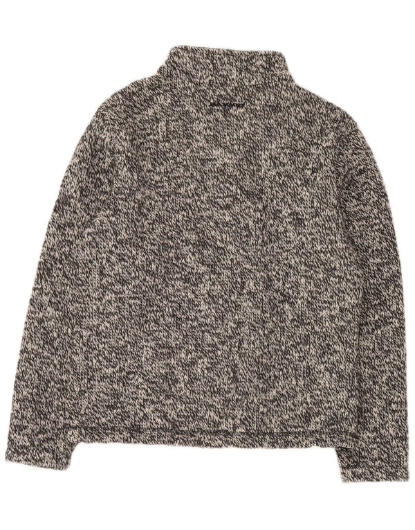 MAMMUT Dame cardigan Sweater UK 18 XL Grå Flecked Acryl