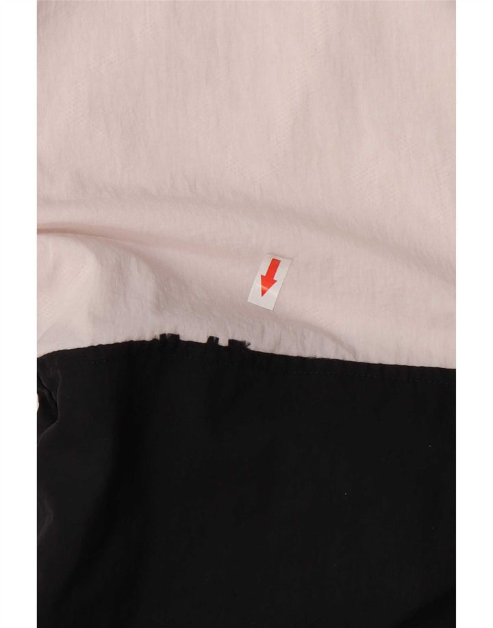 Nike Regnjakke med hætte til mænd UK 38 Medium Flerfarvet Colourblock Nylon