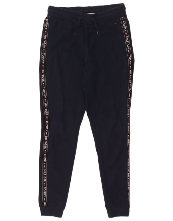 Tommy Hilfiger Herre grafisk træningsdragt Bukser Joggers Small Navy Blue