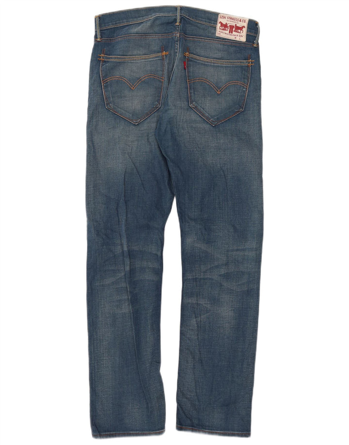 Levi's Straight Jeans til mænd W32 L32 blå bomuld