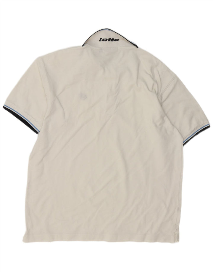 Lotto Herre Polo Shirt XL Hvid