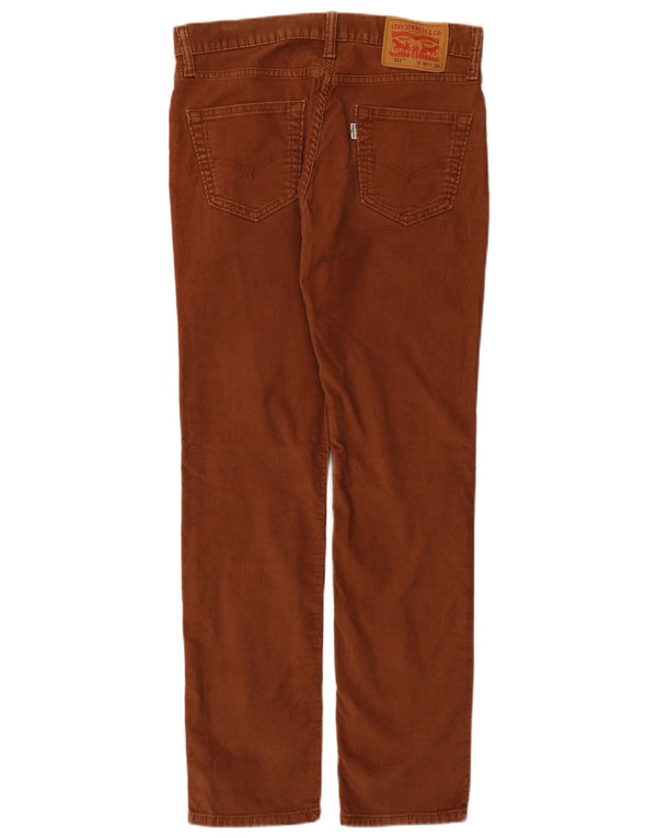Levi's Herre 511 Slim Corduroy Bukser W30 L30 Brun Bomuld