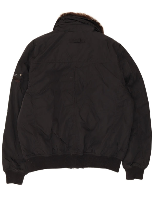 CHAMPION Herre Bomber Jacket UK 40 Large Black