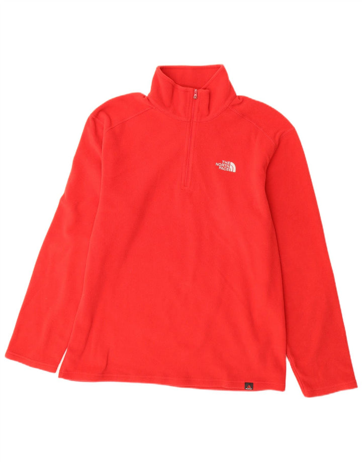 The North Face Herre lynlåshals Fleece Jumper Medium Rød Polyester