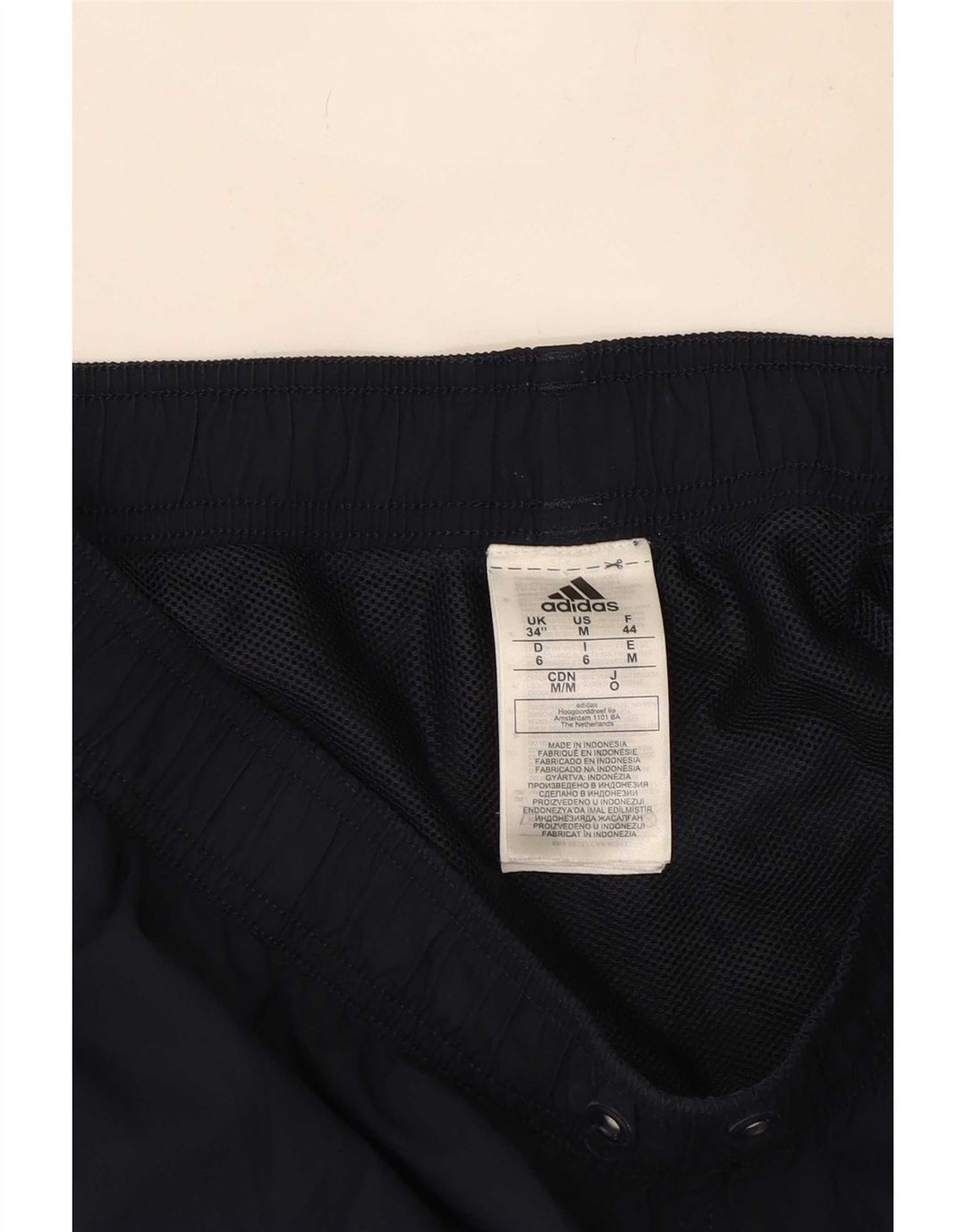 Adidas Herre Sportshorts Medium Sort Polyester