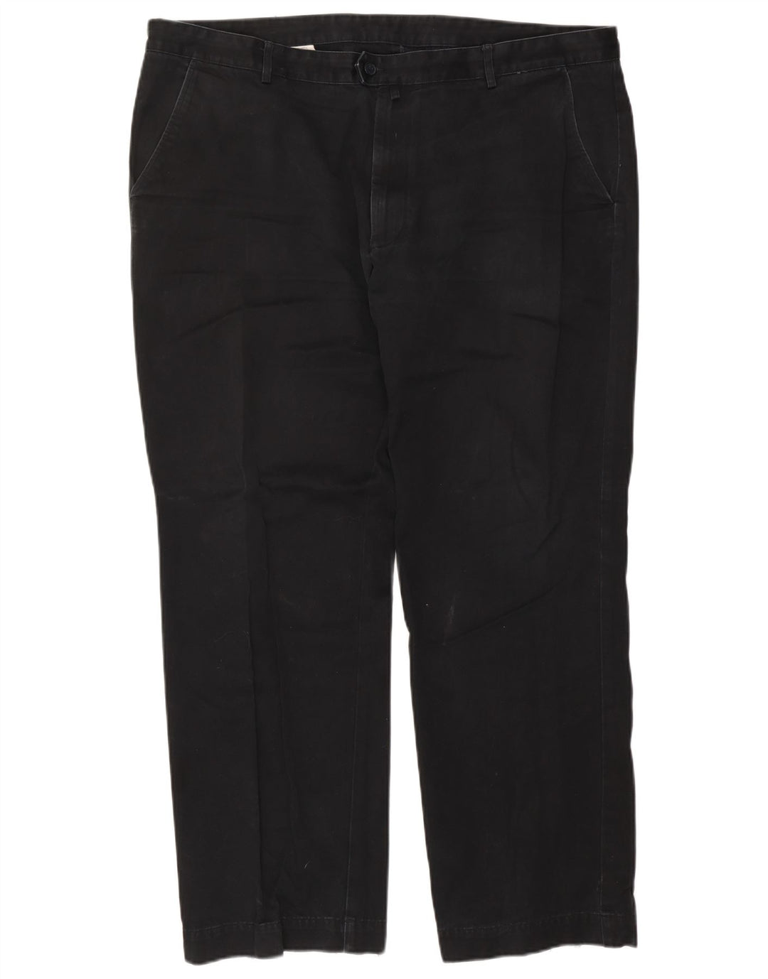Gant Straight Chino Bukser til mænd W44 L32 Sort