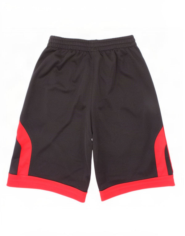 Adidas Boys Sports Shorts 11-12 år Sort Colourblock Polyester