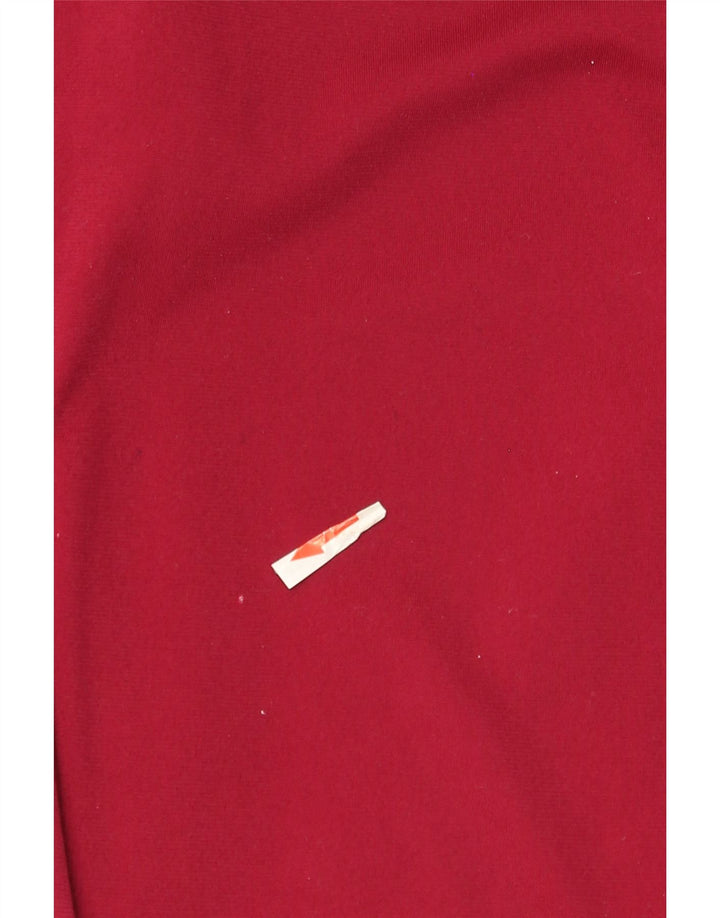 Adidas træningsdragtsbukser til kvinder UK 8/10 Small Maroon Polyester
