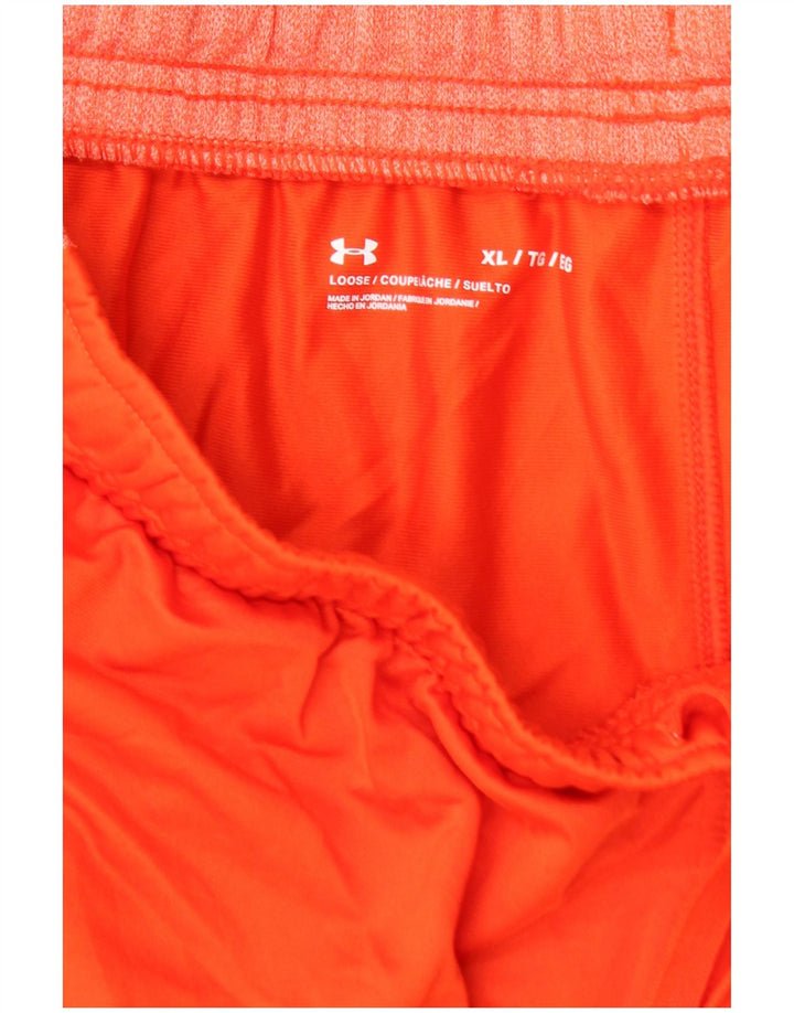 UNDER ARMOUR Herre Sportshorts XL Orange Polyester