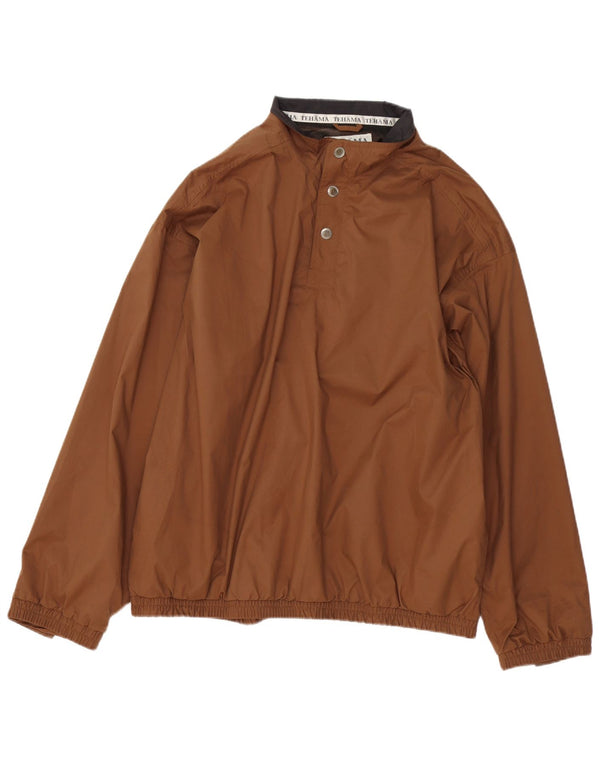 Tehama Herre Pullover Regnjakke UK 42 XL Brun Polyester