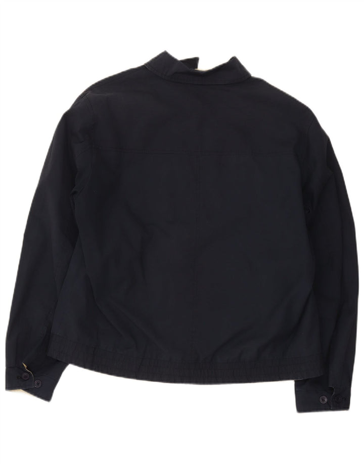 Vintage Bomberjakke til mænd UK 38 Medium Navy Blue