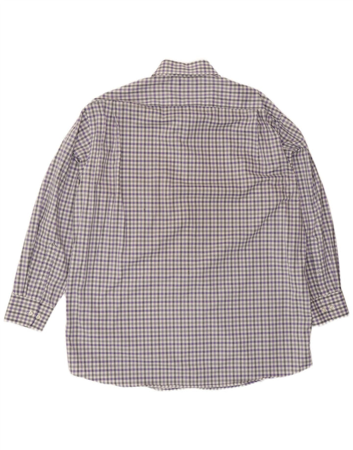 Tommy Hilfiger Herre Regular Fit skjorte str. 17 XL Blå Gingham