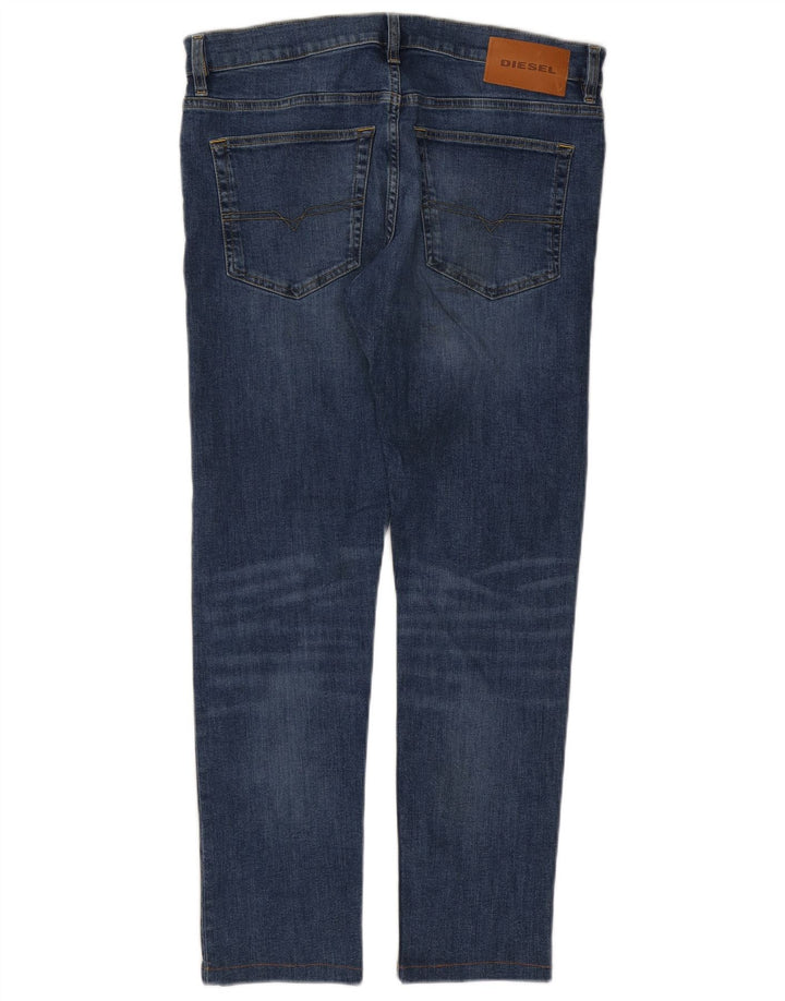 Diesel Herre Slim Jeans W33 L30 Blå Bomuld