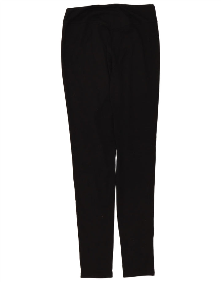 Arena Dame Leggings UK 12 Medium Sort Bomuld