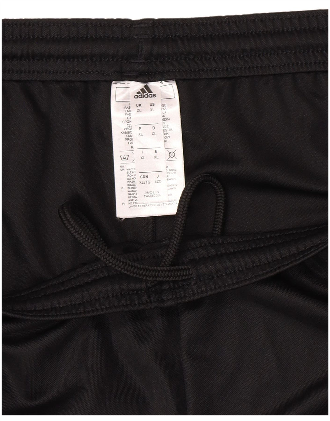 Adidas Aeroready Sportsshorts til mænd XL Sort Polyester
