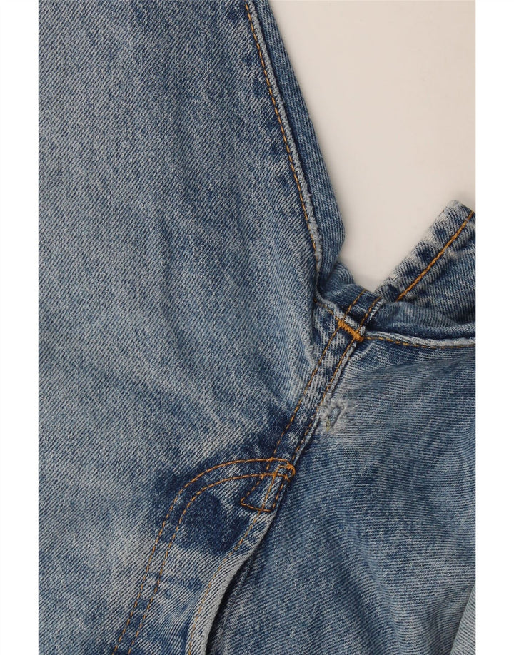 Levi's Herre 501 Straight Jeans W34 L34 Blå Bomuld
