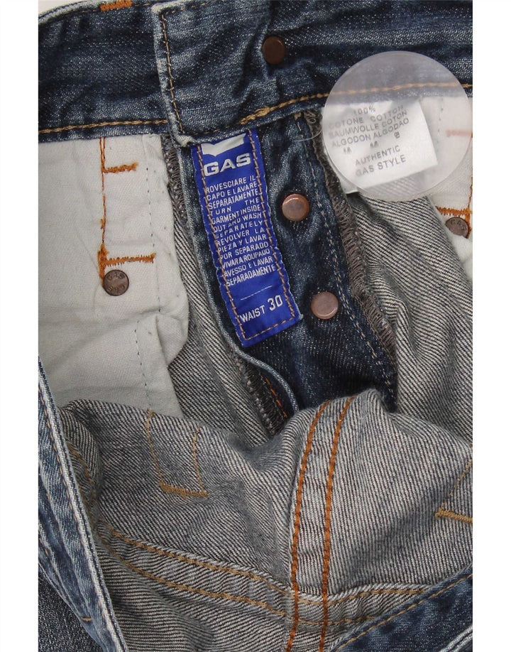 Gas Herre Bootcut Jeans W30 L32 Blå Bomuld
