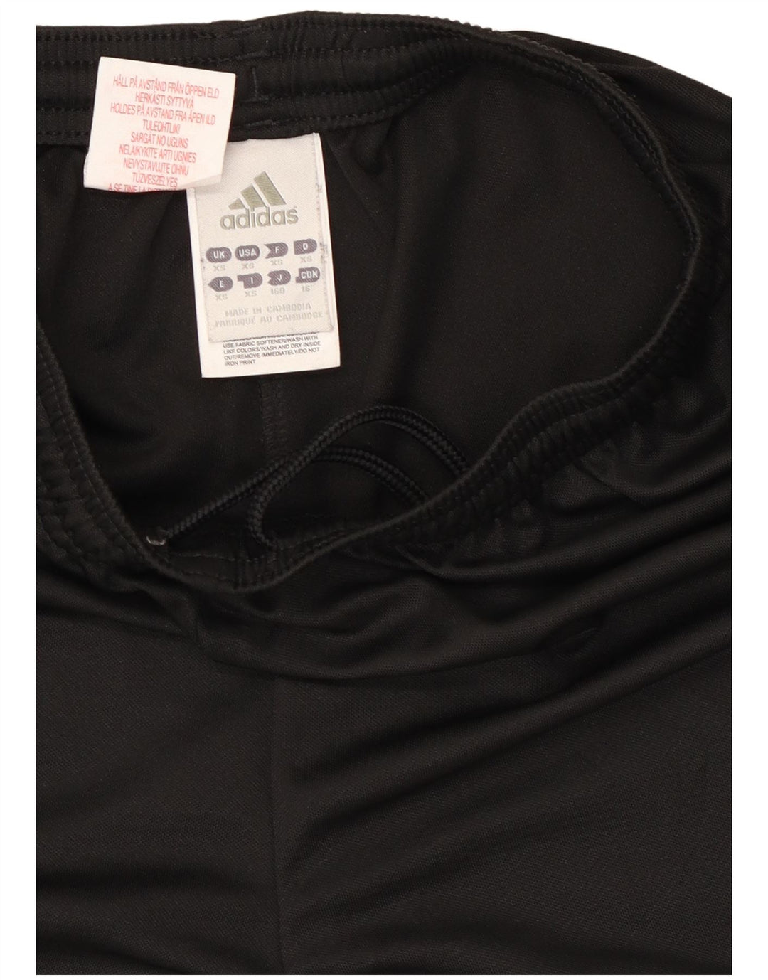 Adidas Herre Sportshorts XS Sort Polyester