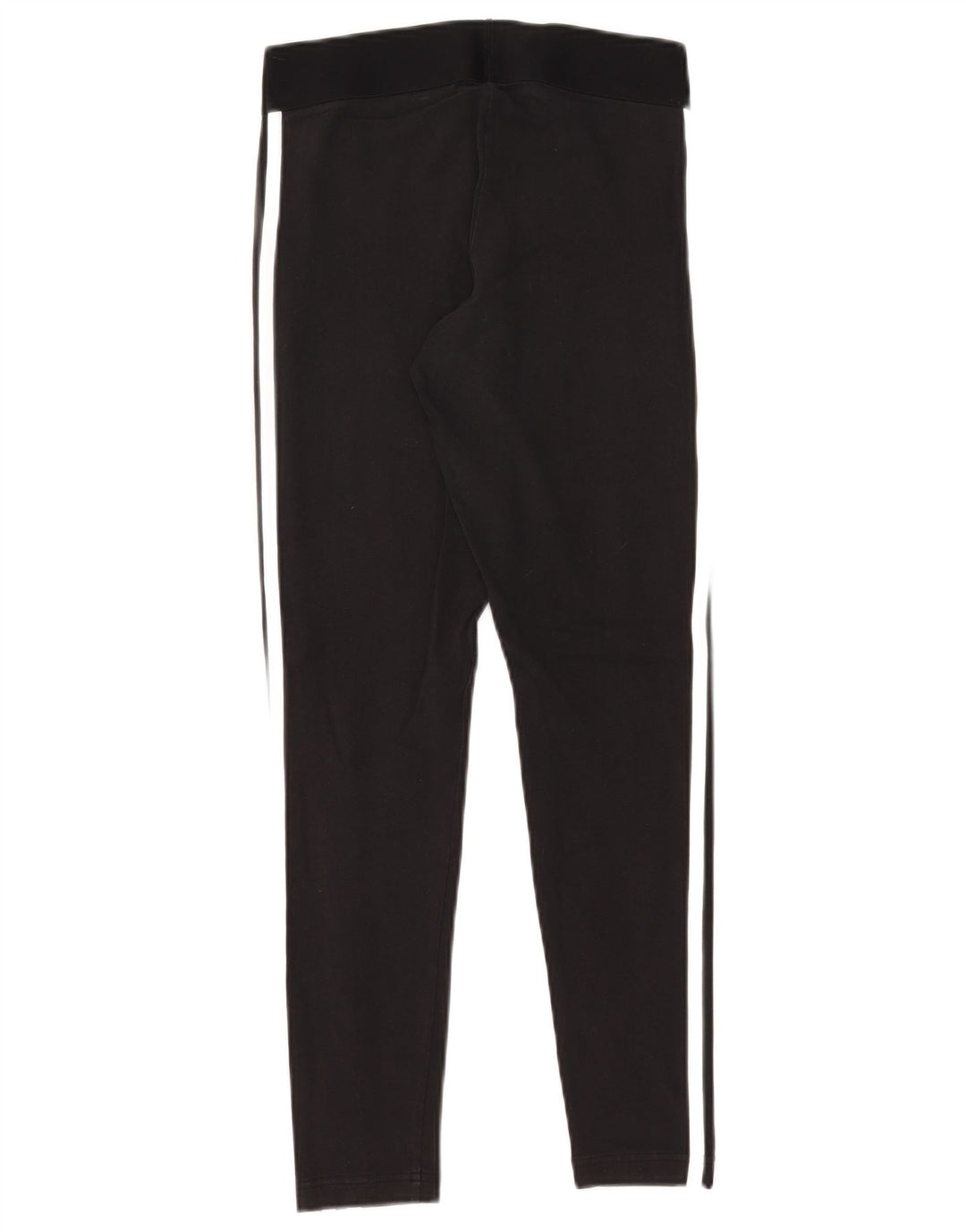 Adidas Womens Regular Fit Leggings UK 8/10 Small Black Bomuld