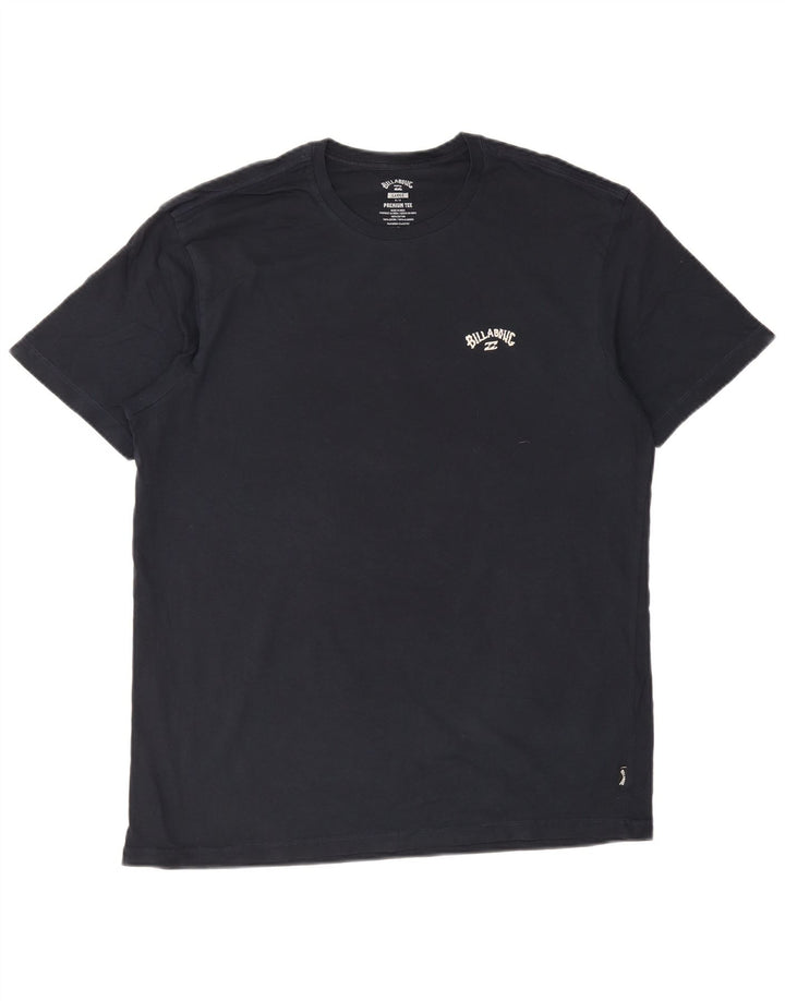 Billabong Herre T-Shirt Top Stor Marineblå Bomuld