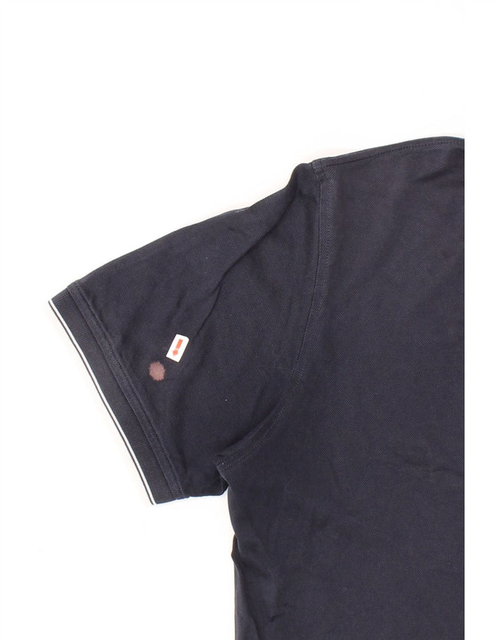 BUGATTI Mens Polo Shirt Large Navy Blue Cotton Vintage Bugatti and Second-Hand Bugatti from Messina Hembry 