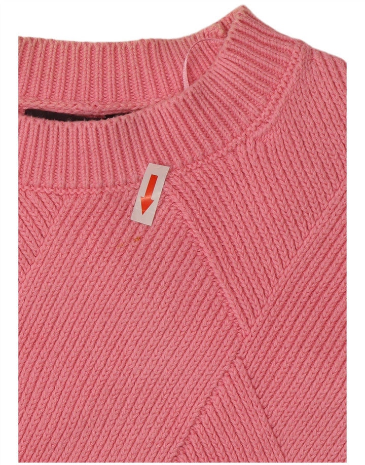 Marks & Spencer Dame sweater med rund hals DK 14 Medium Pink