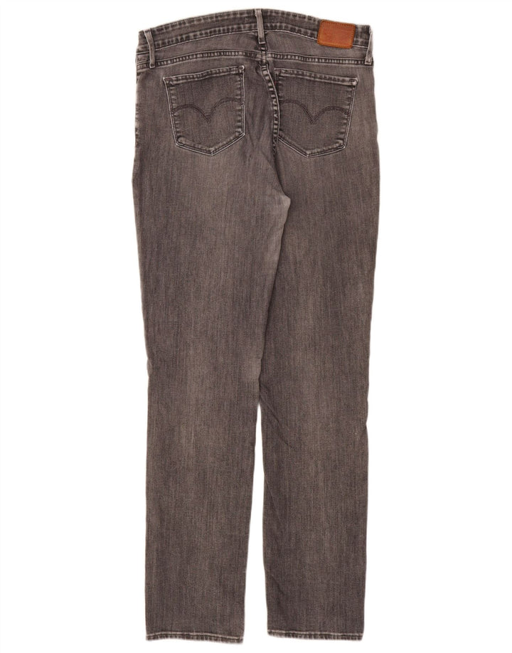 Levi's Dame 712 Slim Jeans W31 L32 Grå Bomuld