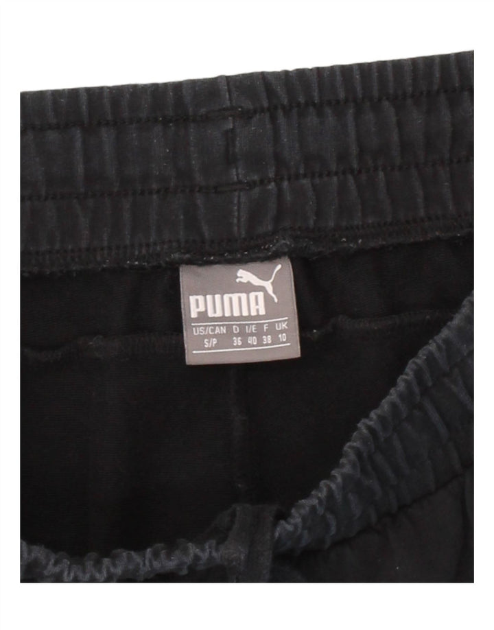 PUMA Womens Cargo Tracksuit Trousers UK 10 Small Navy Blue Colourblock Vintage Puma and Second-Hand Puma from Messina Hembry 