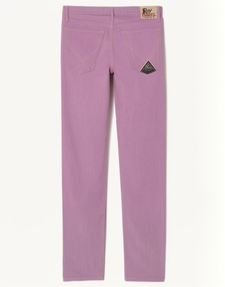 Roy Rogers Dame Slim Jeans W33 L32 Lilla Bomuld
