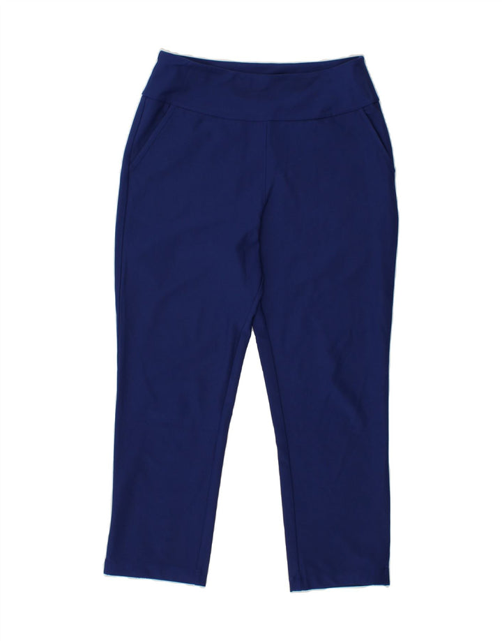 ADIDAS Womens Tracksuit Trousers UK 12/14 Medium Blue Vintage Adidas and Second-Hand Adidas from Messina Hembry 