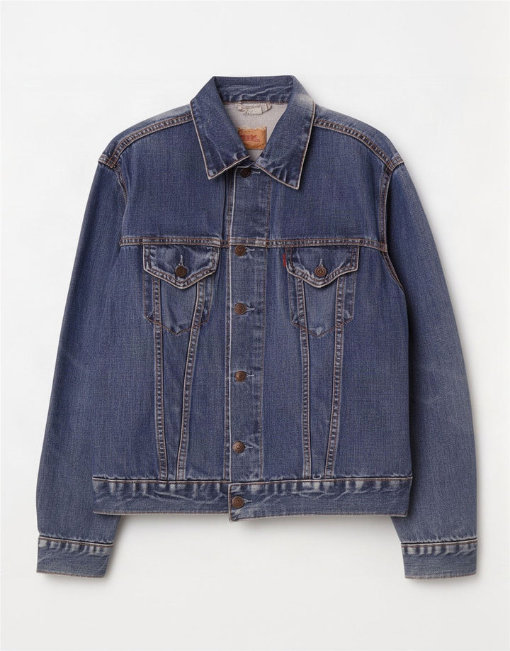 Levi's Girls Denimjakke 11-12 år XL Blå Bomuld
